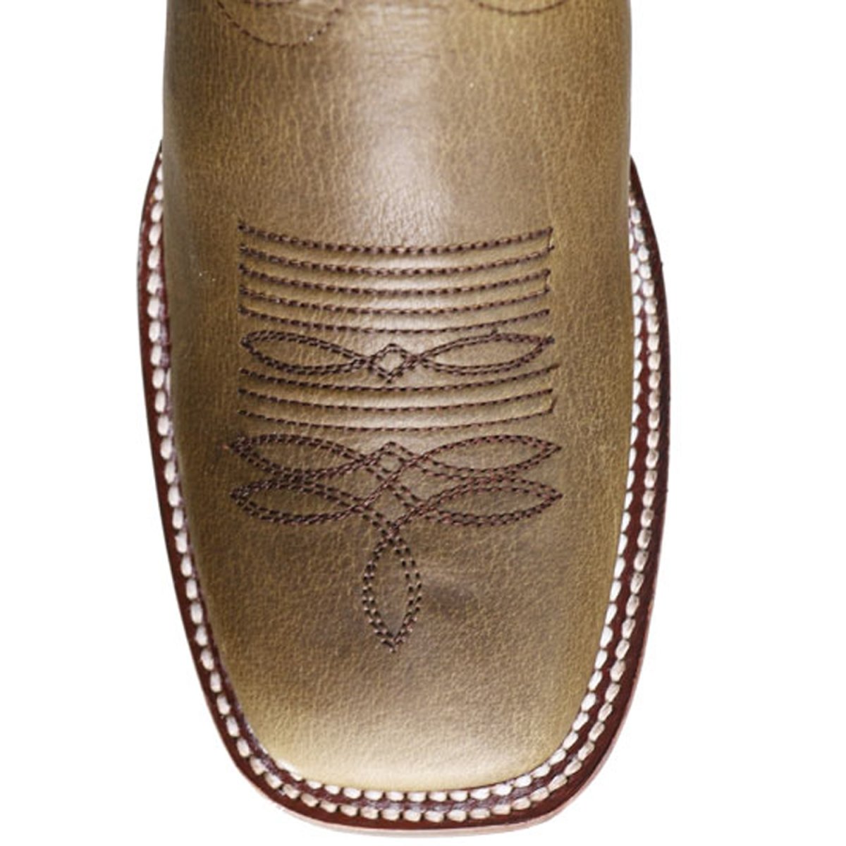 Botas de Cuero Rage Rodeo Cuadrada Dama Miel