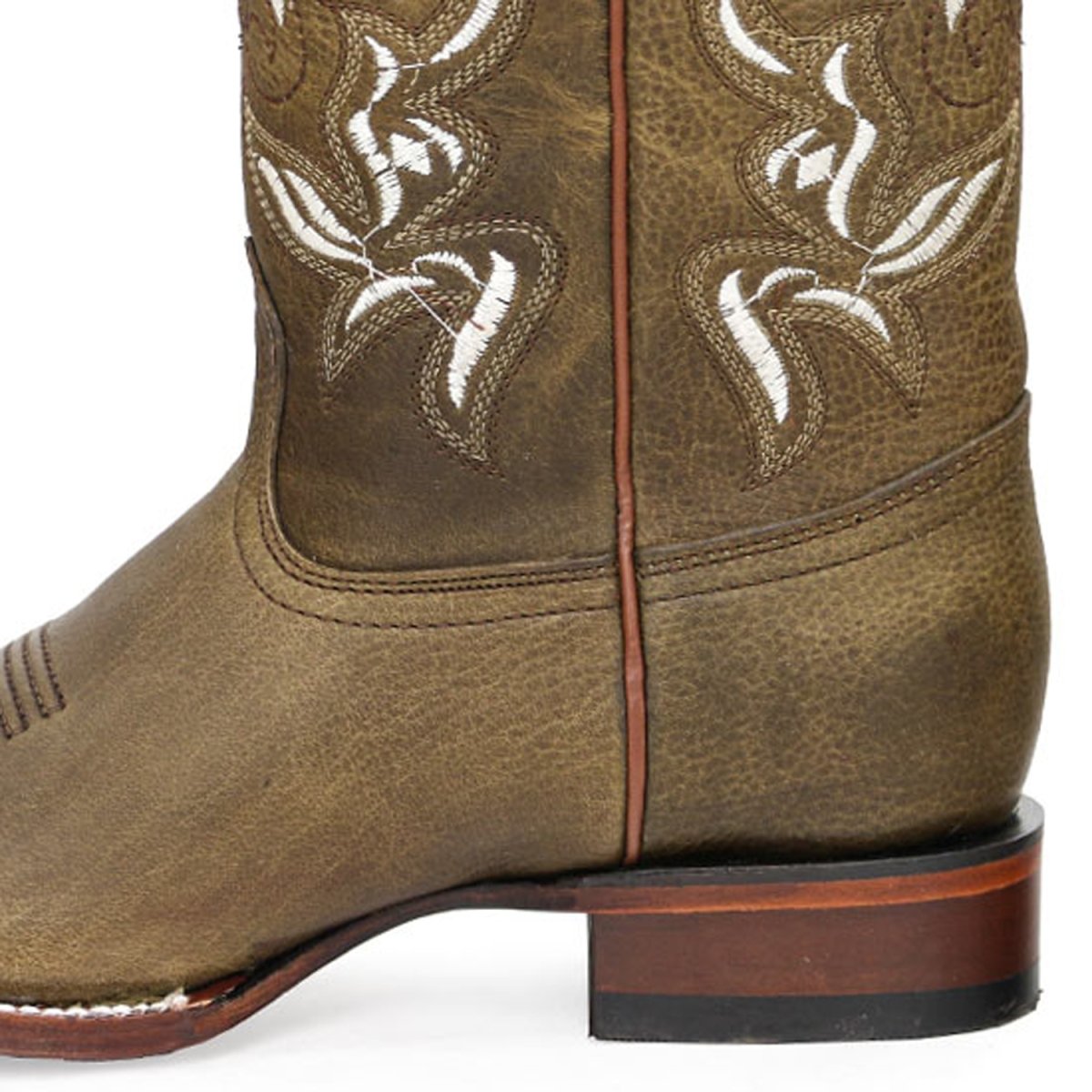 Botas de Cuero Rage Rodeo Cuadrada Dama Miel