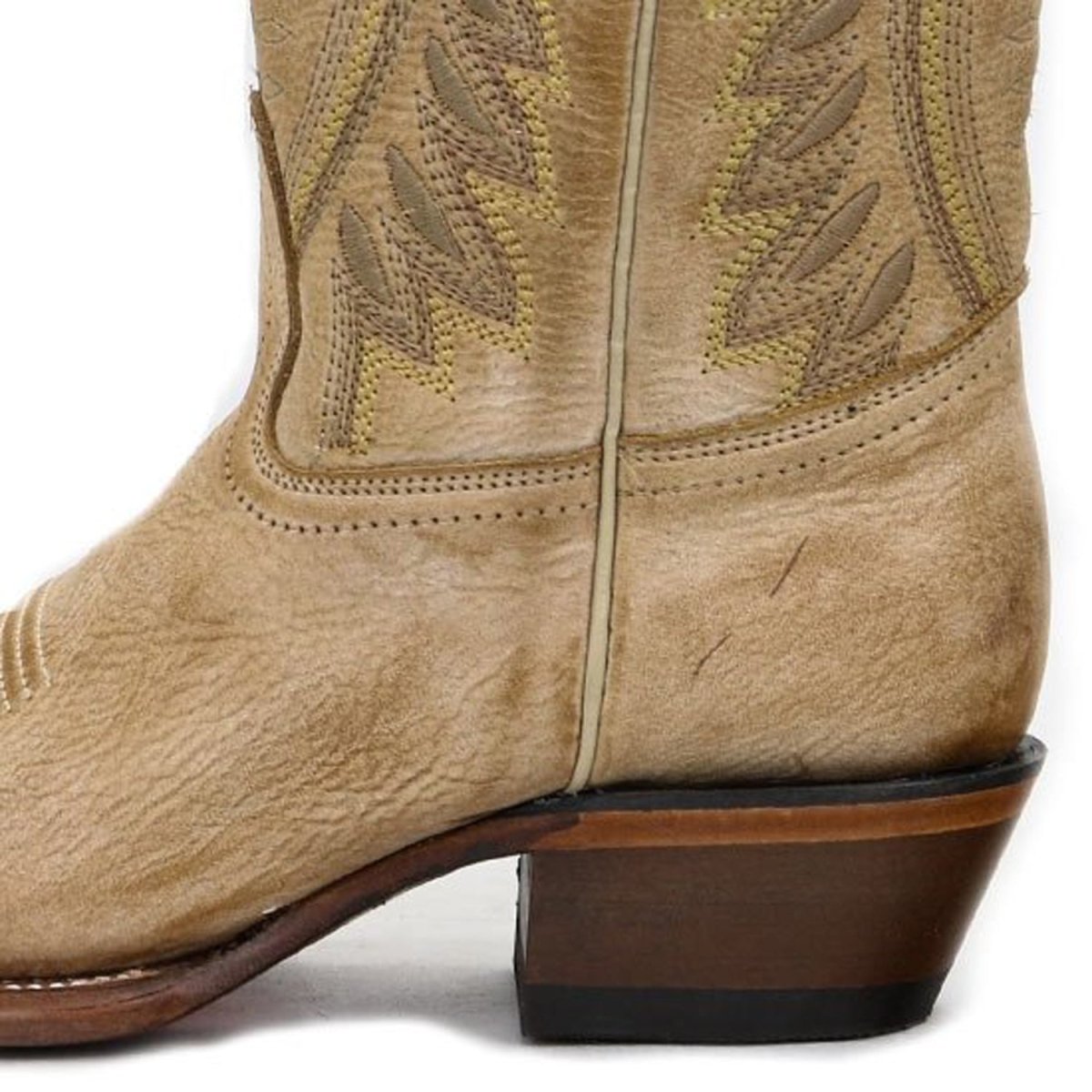 Botas de Cuero Vintage Horma Dubai Dama Miel