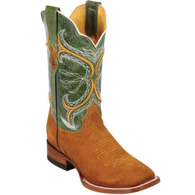 Botas de Gamuza Original Horma Rodeo Cuadrada