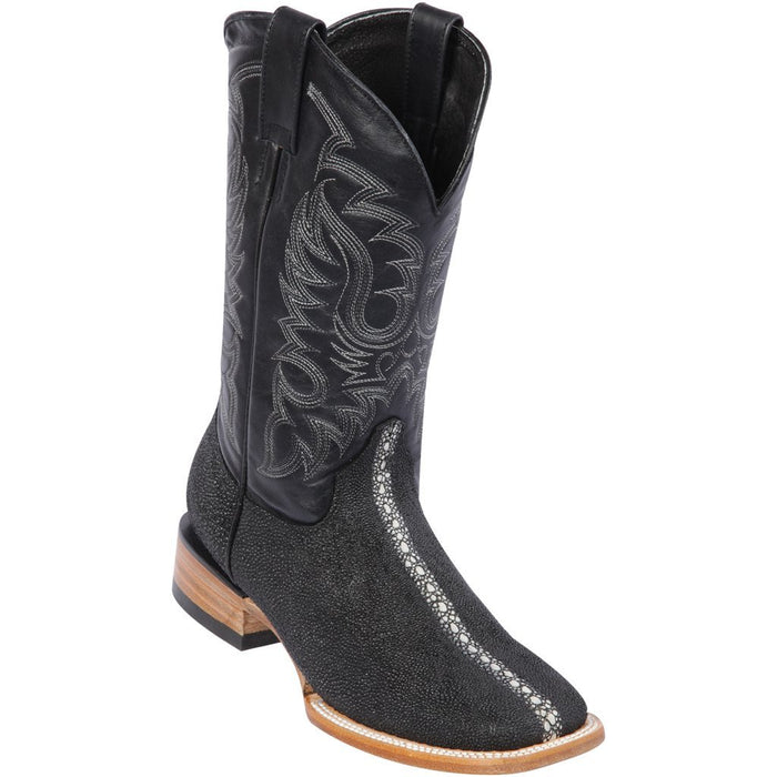 Botas de Mantarraya PC Grabada Rodeo Cuadrada