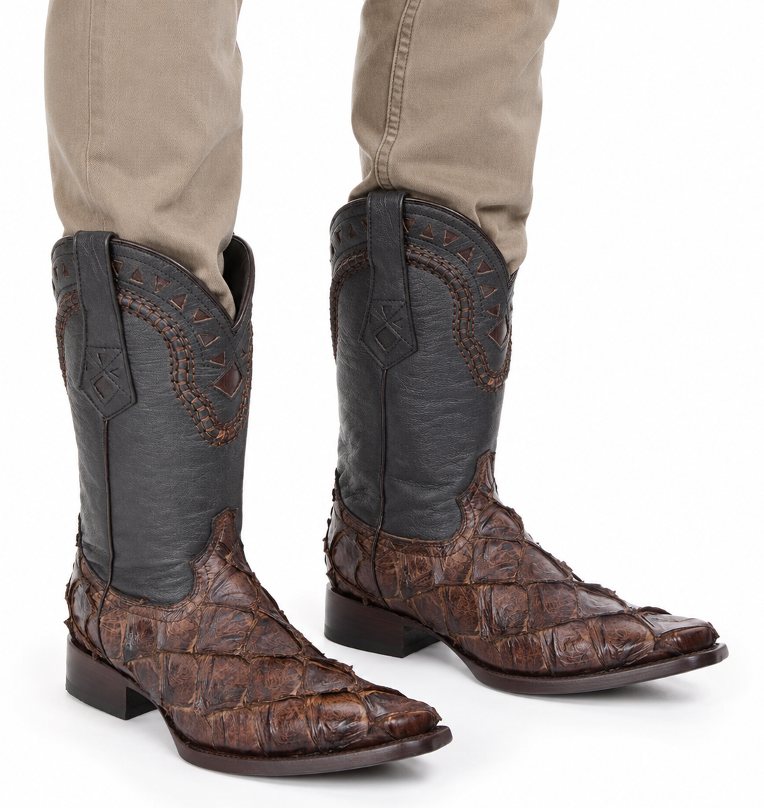 Botas de Pescado Pirarucu Original en Horma 3X Aladino WD
