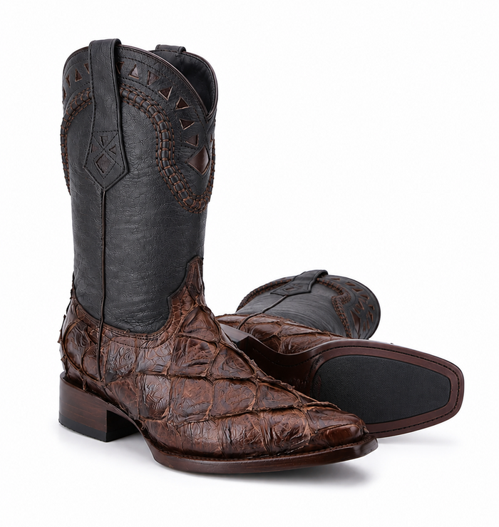 Botas de Pescado Pirarucu Original en Horma 3X Aladino WD