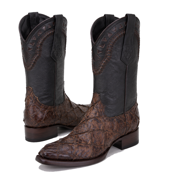Botas de Pescado Pirarucu Original en Horma 3X Aladino WD