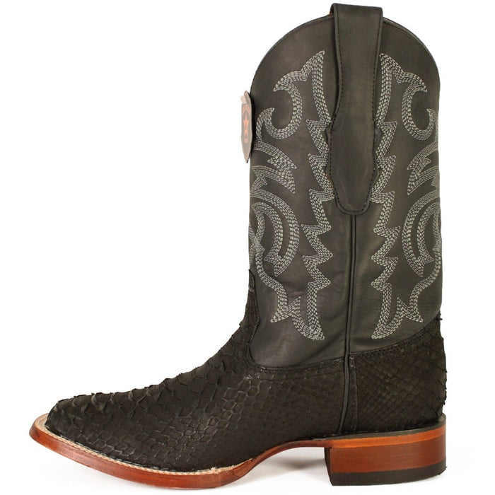 Botas de Piton Original Punta Cuadrada - Los Altos Boots