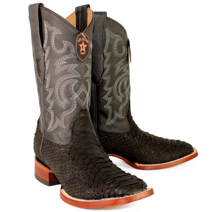 Botas de Piton Original Punta Cuadrada - Los Altos Boots
