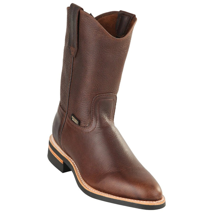 Botas de Trabajo con Suela de Hule Color Cafe OM