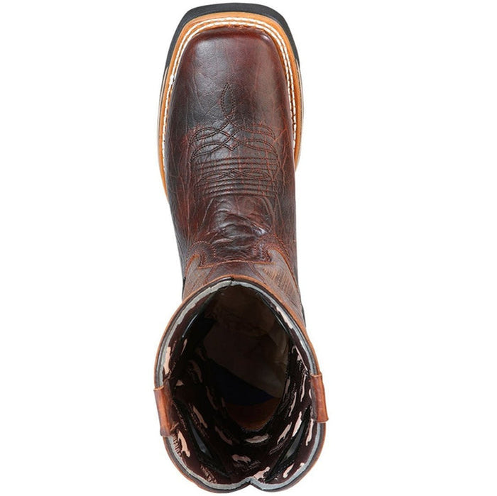 Botas de Trabajo de Cuello de Toro Horma Rodeo Color Miel GEN