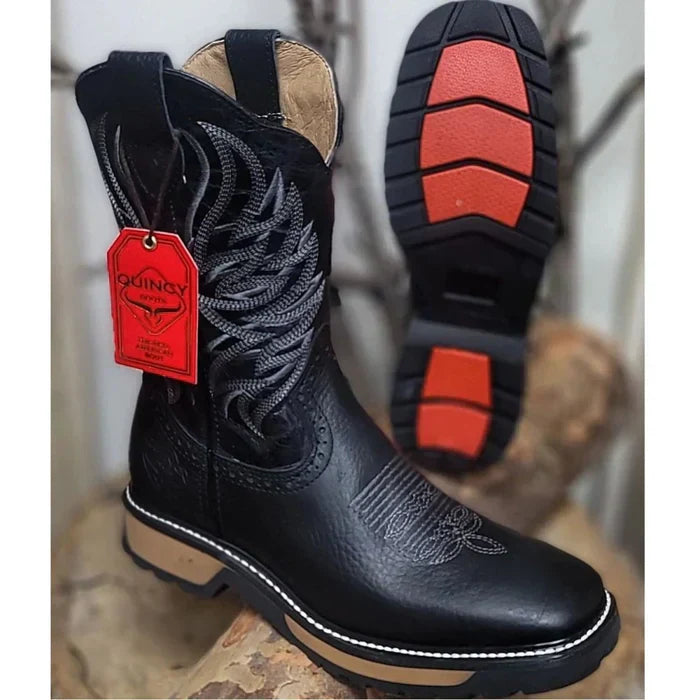 Botas de Trabajo Rodeo Doble Densidad Negro
