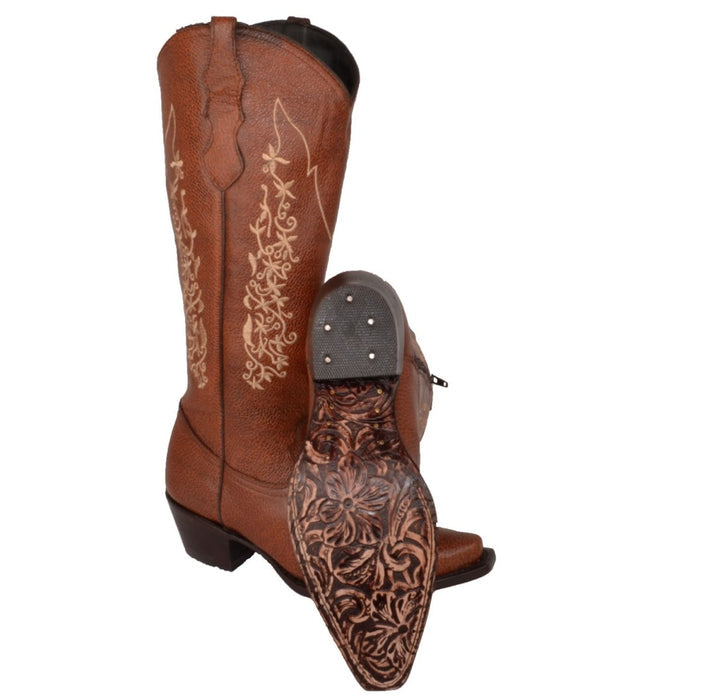 Botas de Cuero Original para Mujer Color Shedron WD