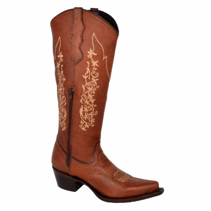 Botas de Cuero Original para Mujer Color Shedron WD