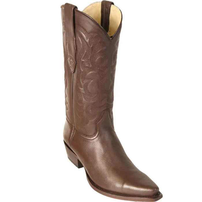 Botas de Cuero Pull Up Ranchera Cuadrada LAB