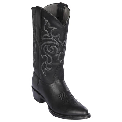 Botas Vaqueras Cuero Pull Up Punta Redonda LAB-653805