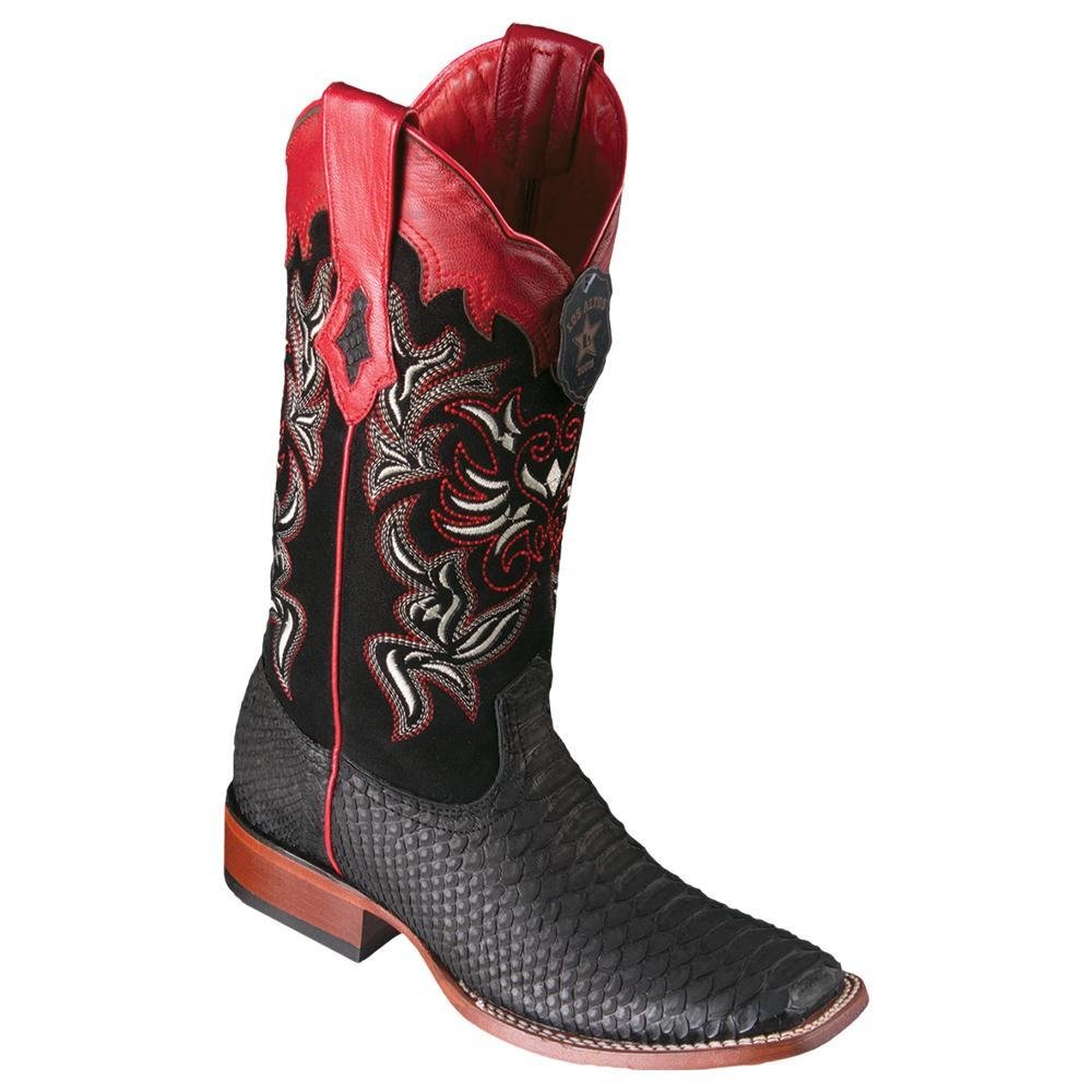 Botas Vaqueras Piton Punta Cuadrada para Dama