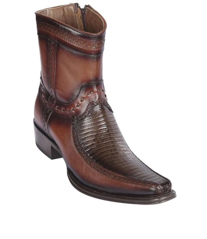 Botas de Armadillo con Venado Punta Europea LAB-76BF0716