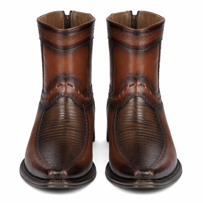 Botas de Armadillo con Venado Punta Europea LAB-76BF0716