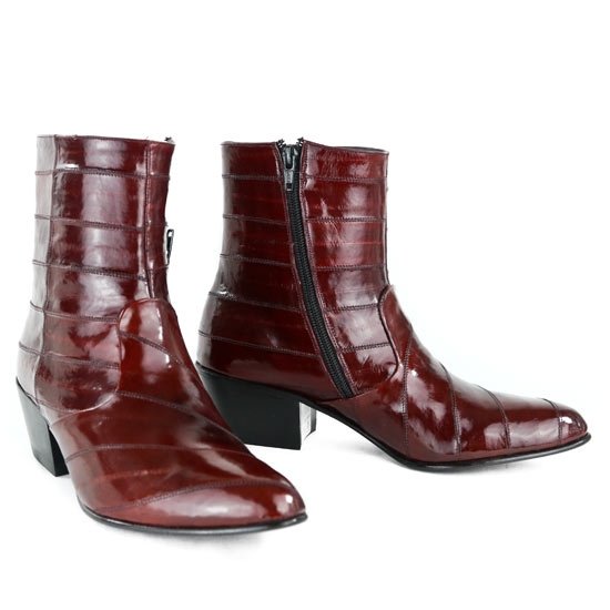 Botin Charro de Piel de Anguila LAB-630806