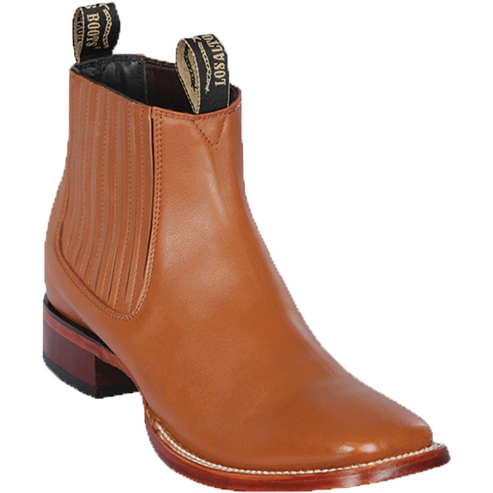 Botines Charros Punta Cuadrada de Venado LAB-82B8351