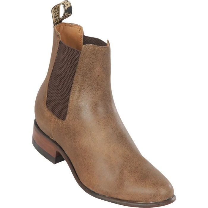 Chelsea Boot Quincy with Round Toe, Rubber Sole