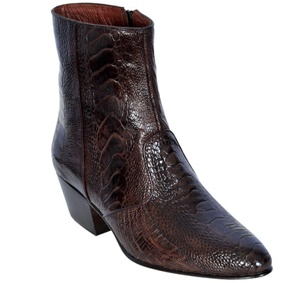 Botin Charro de Piel Avestruz Pata Horma Puntal LAB-630507