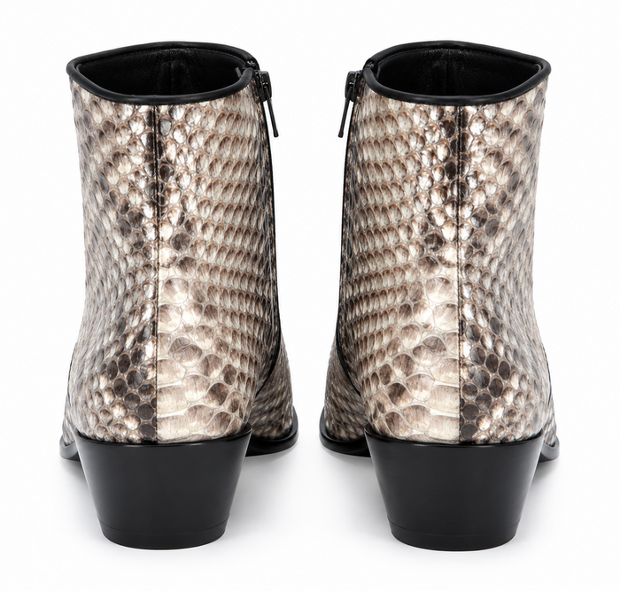 Botines Charros de Piton Original Completo LAB-635749