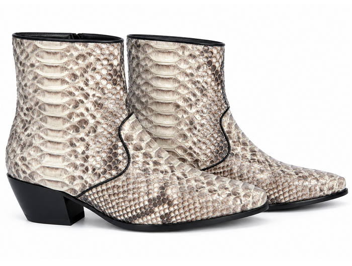 Botines Charros de Piton Original Completo LAB-635749