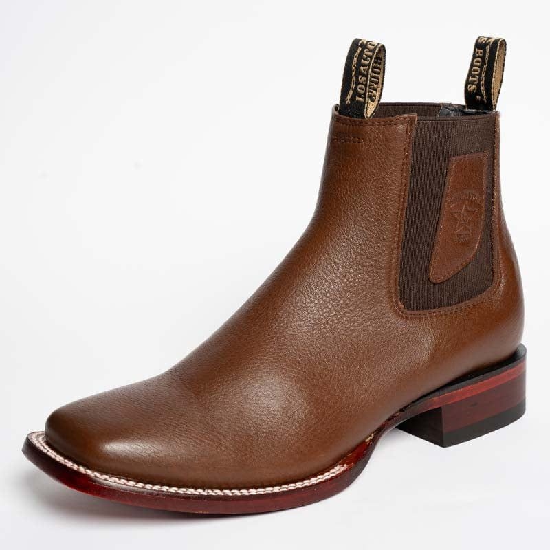Belmont Punta Cuadrada Charro Boots by Los Altos