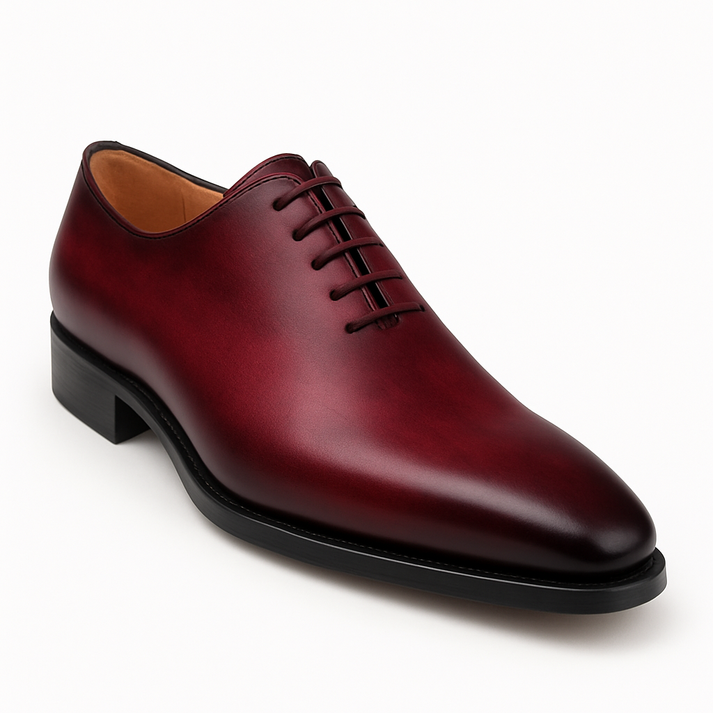 Mezlan Pamplona Calfskin Dress Shoe in Cognac