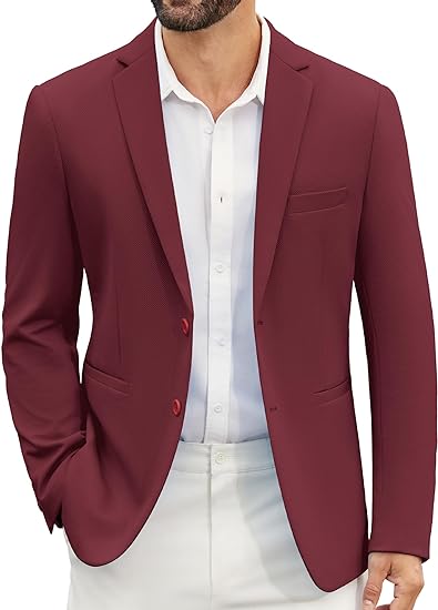 Men's Knit Blazer - AlligatorWarehouse