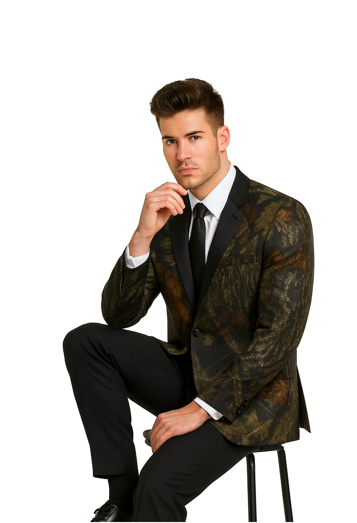 Camouflage Blazer - Camouflage Sport Coat