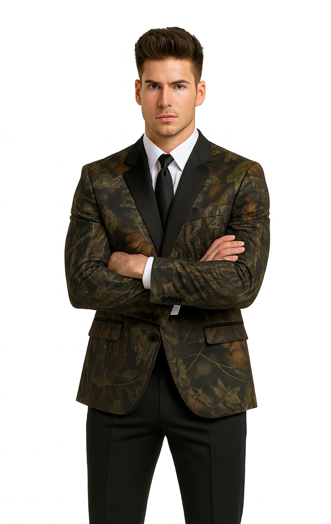 Camouflage Blazer - Camouflage Sport Coat
