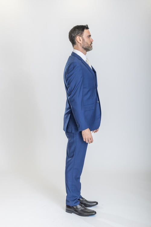 Caravelli Suit - Designer Caravelli Jacket and Pants in Color Solid Cobalt