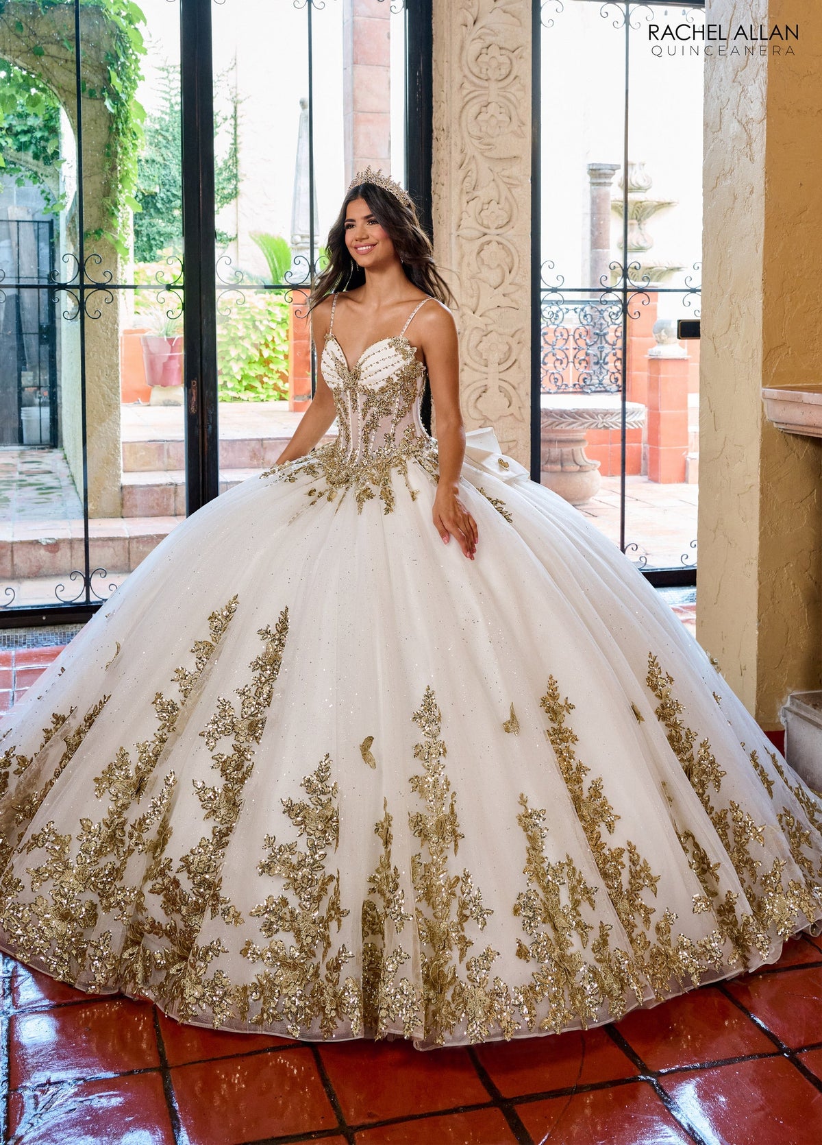 Rachel Allan RQ1158 Sleeveless Quinceanera Dress