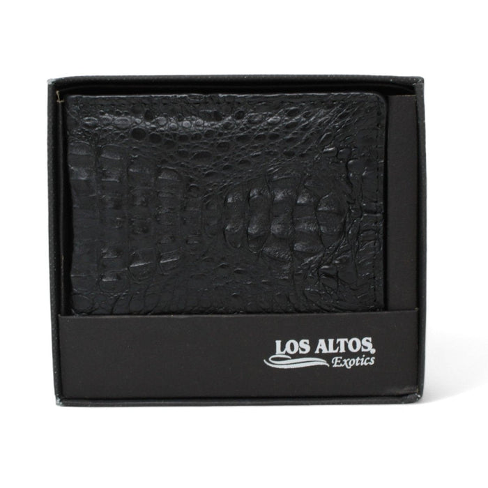 Cartera Caimán Negro CA10205 - Piel Original