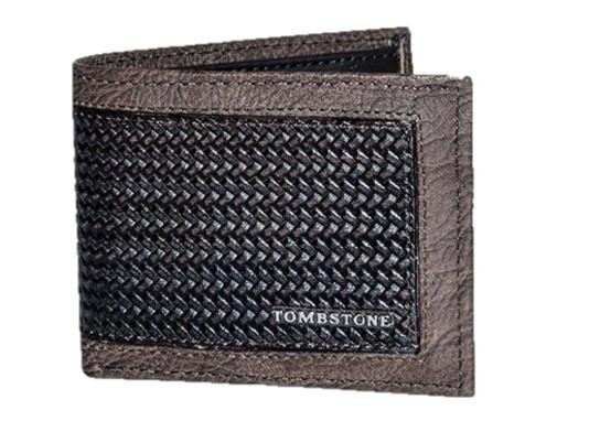 Cartera de Cuero Original Tombstone Café