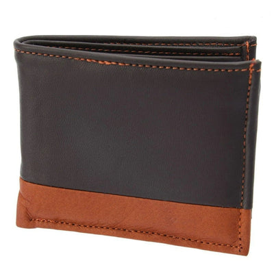 Cartera de Piel Negra Hecha en México