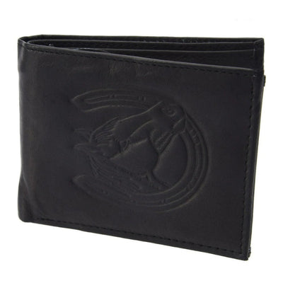 Cartera de Piel con Grabado Mexicano