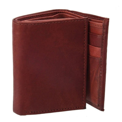 Cartera de Piel Exclusiva en Vino