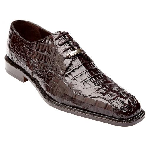 Belvedere Chapo Hornback Crocodile Shoes