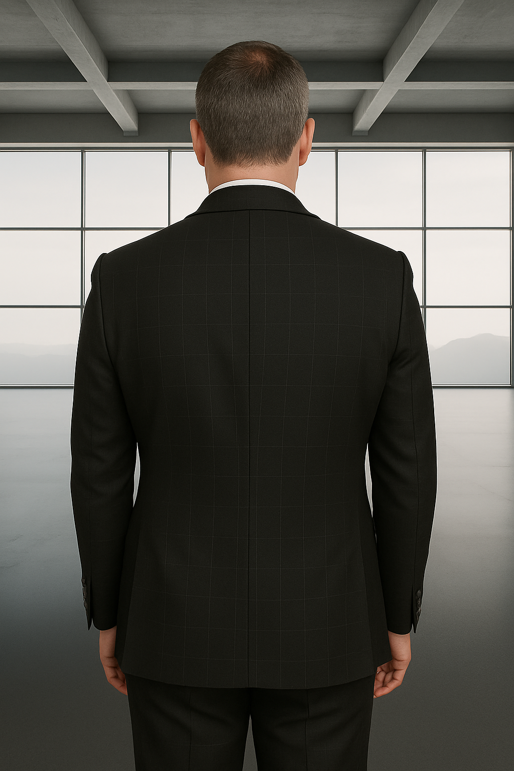 Italian Made 3 Piece Wool Suit by Statement