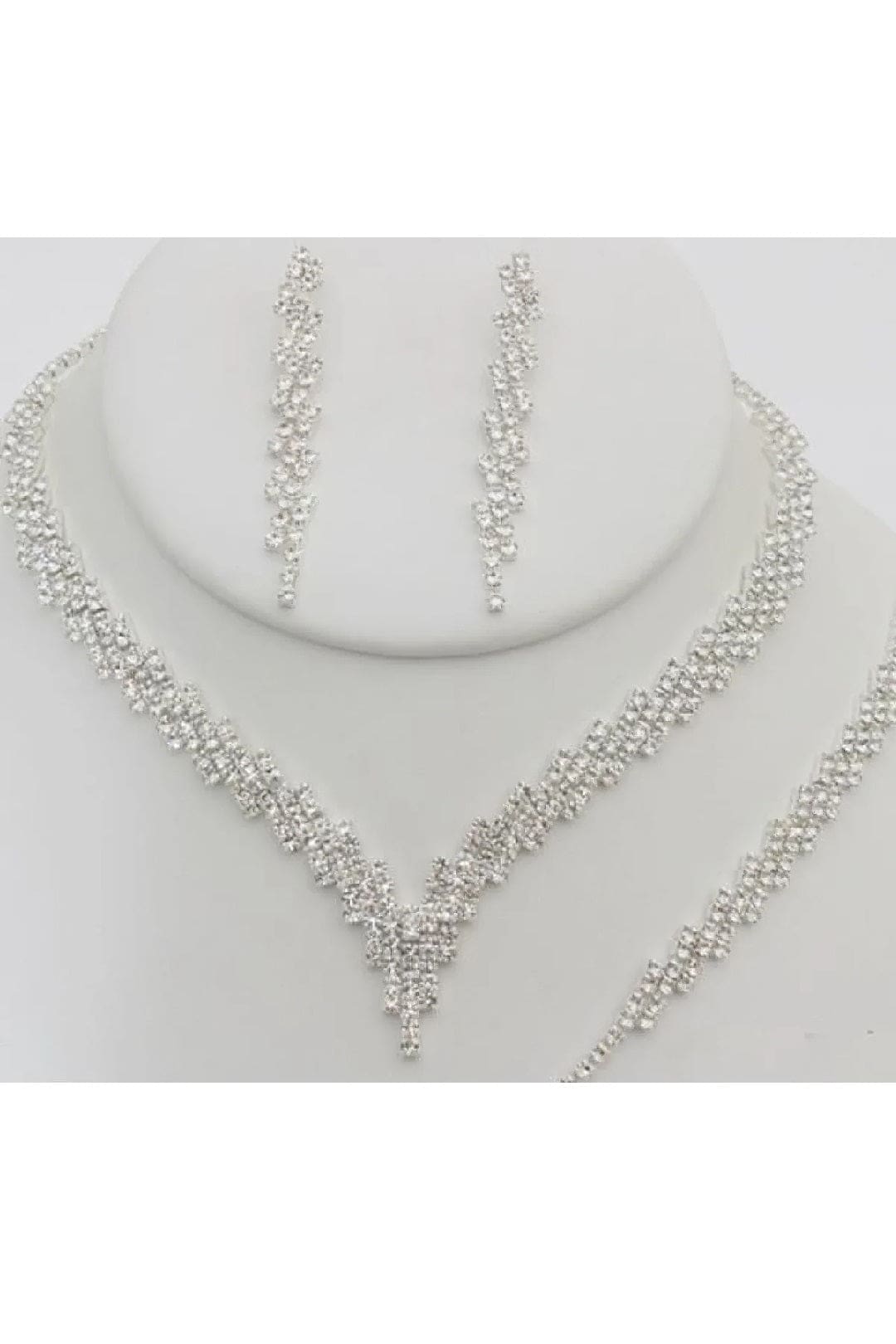 Christina Collection S-20666 Jewelry Set Necklace Bracelet Earrings