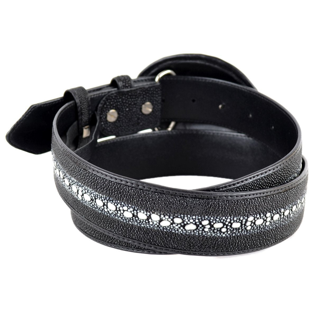 Cinto Vaquero Mantarraya Negro CB-C111405