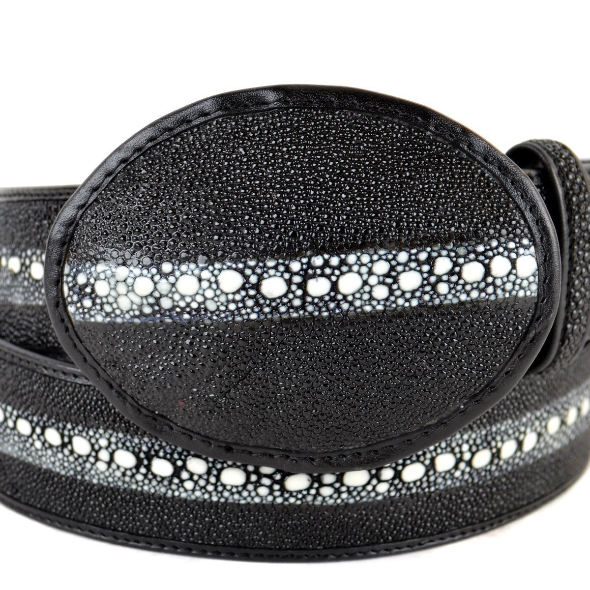 Cinto Vaquero Mantarraya Negro CB-C111405