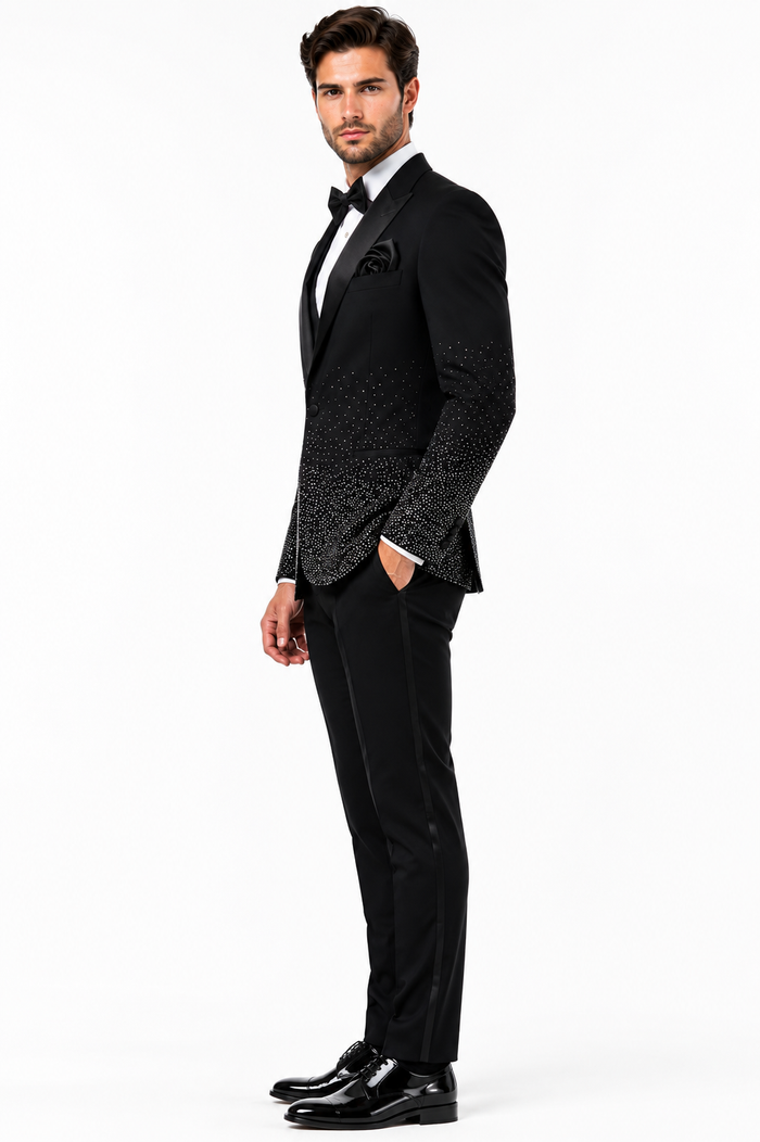 After Six Black Classic Men’s Tuxedo