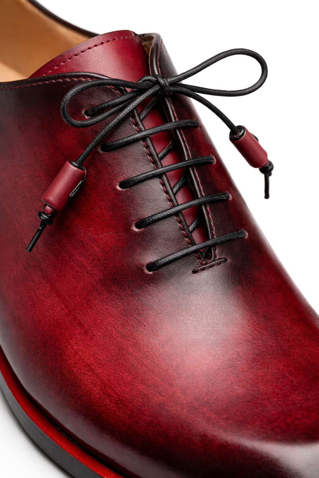 Dietro Whole Cut Oxford Burgundy by Mezlan