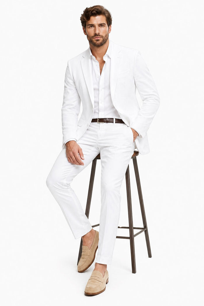 Colin Farrell Miami Vice White Suit for Men