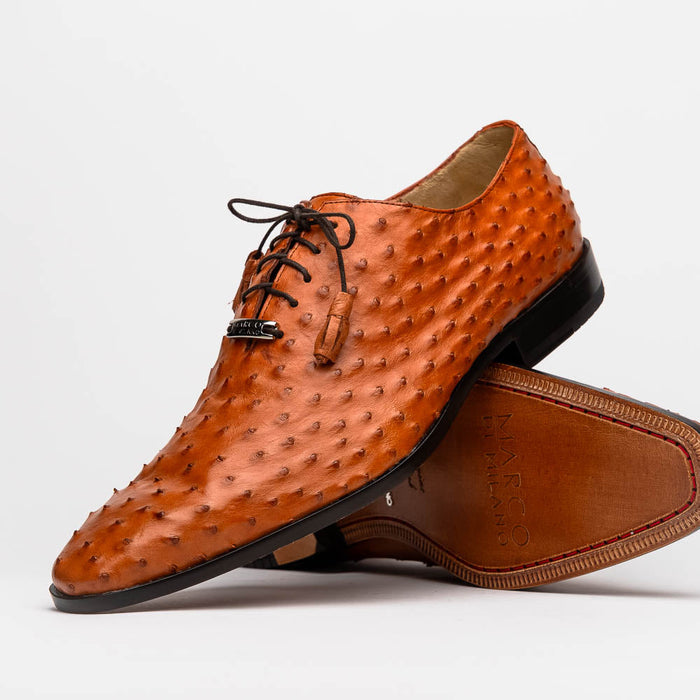 Marco_Di_Milano Criss Brandy Leather Loafers