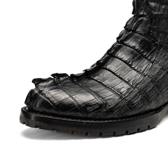 Marco_Di_Milano Marlboro Black Leather Oxfords