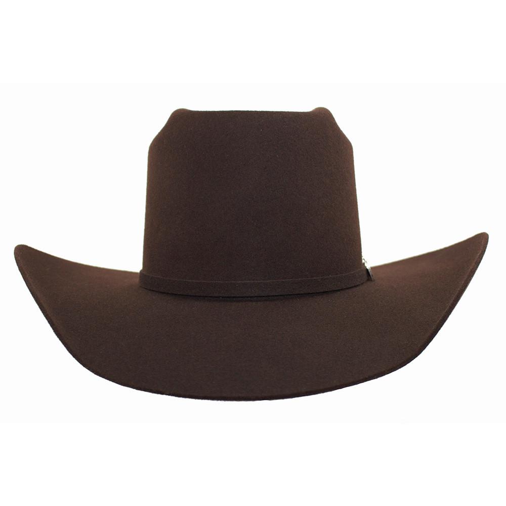 Cuernos Chuecos 6X Brick Crown Felt Hat