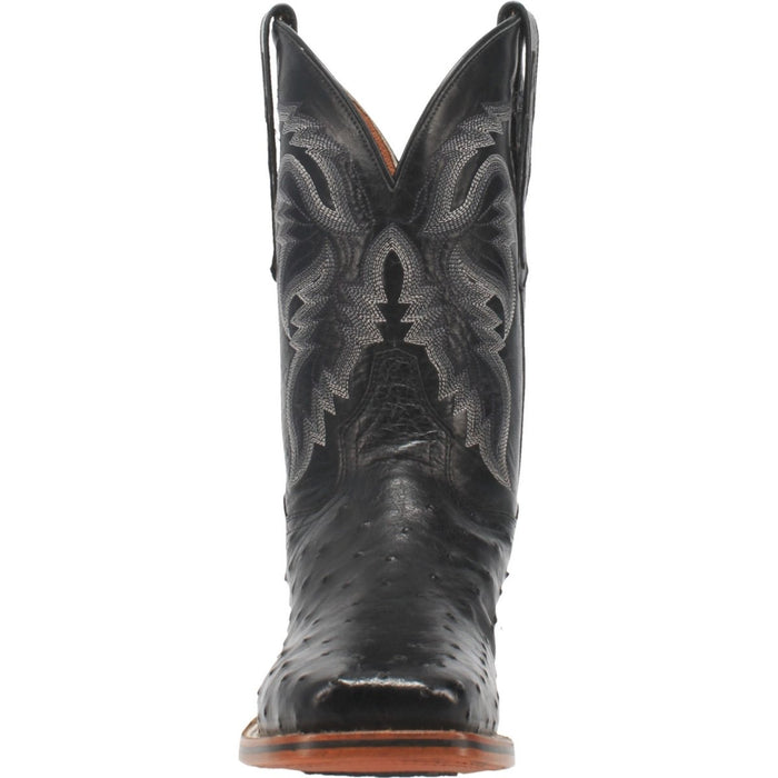 Dan Post Alamosa Full Quill Ostrich Boots Tan